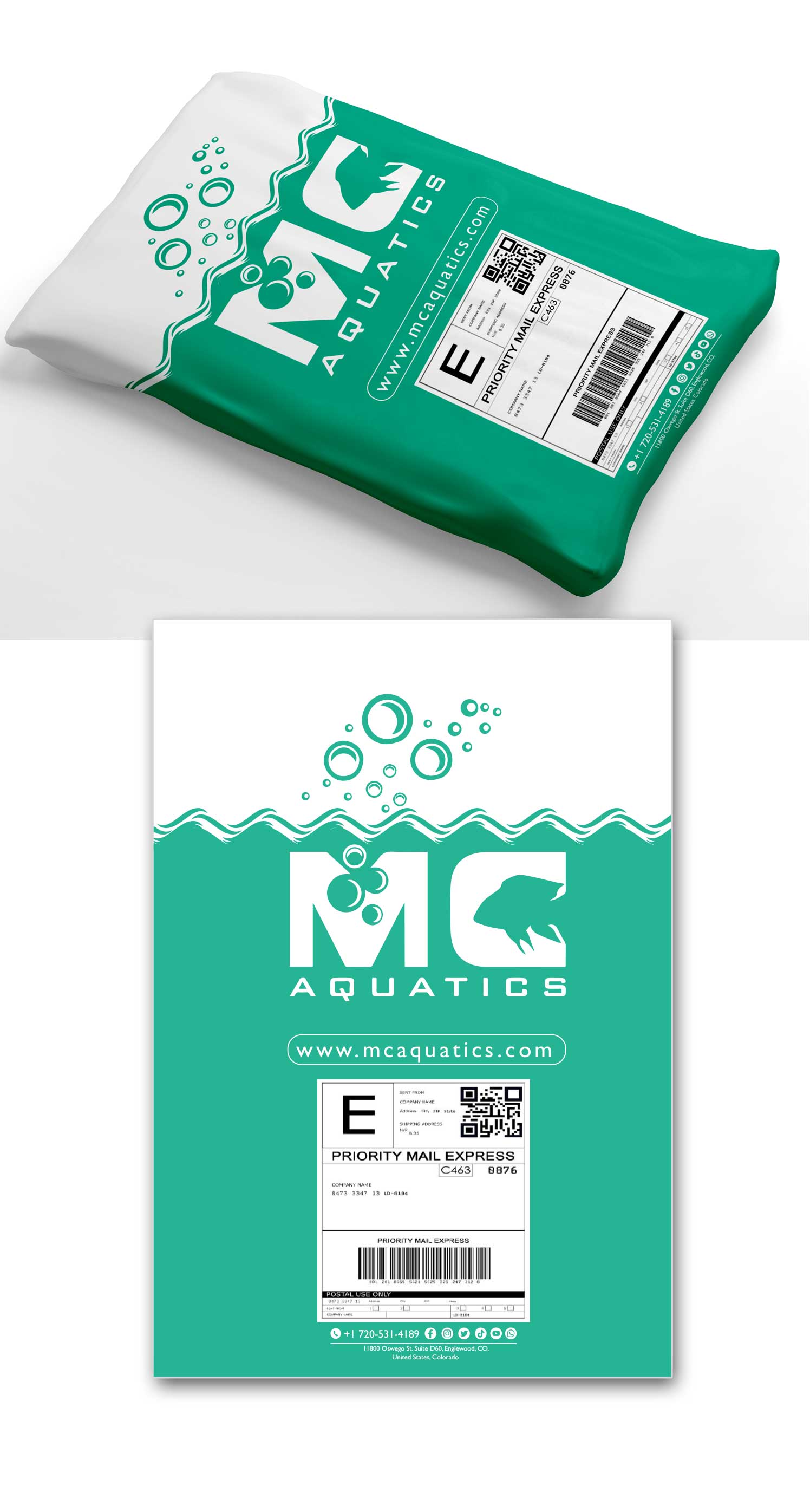 Diseño Gráfico por Himaart para MC Aquatics | Diseño #30899414