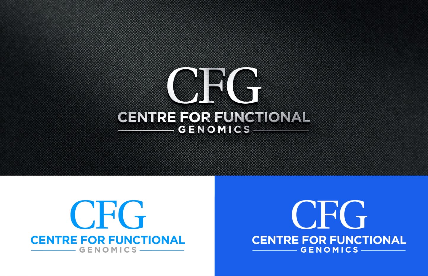 Logo Design for CFG/Centre for Functional Genomics by PyramidsDesigns ...