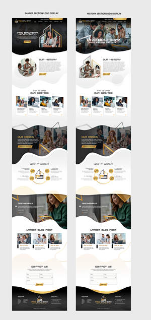 Web Design by MAHABA for Pro Bauherr GmbH | Design: #30916980