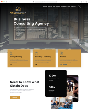 Web Design by Donggala for Pro Bauherr GmbH | Design #30880171