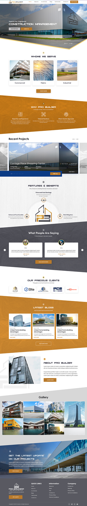 Web Design by creative.bugs for Pro Bauherr GmbH | Design: #30894523