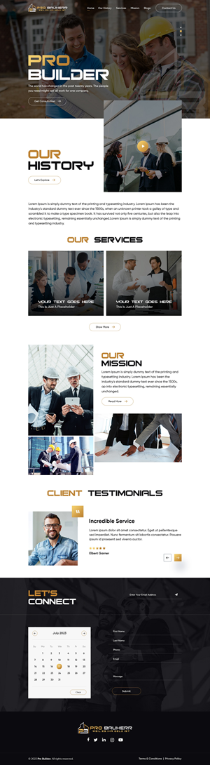 Web Design by nzdesigners for Pro Bauherr GmbH | Design: #30908815