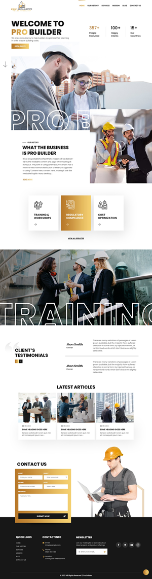 Web Design by nzdesigners for Pro Bauherr GmbH | Design: #30908942