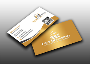 Business Card Design by sadikul islam for Pro Bauherr GmbH | Design: #30877818
