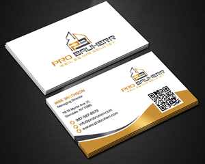 Business Card Design by sadikul islam for Pro Bauherr GmbH | Design: #30877819
