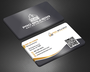 Business Card Design by sadikul islam for Pro Bauherr GmbH | Design: #30878535