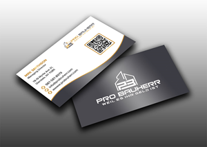 Business Card Design by sadikul islam for Pro Bauherr GmbH | Design: #30878551