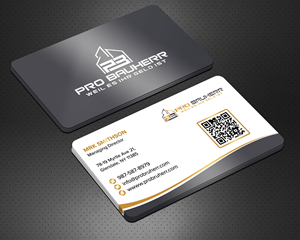 Business Card Design by sadikul islam for Pro Bauherr GmbH | Design: #30878734