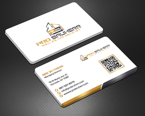 Visitenkarten-Design von sadikul islam für Pro Bauherr GmbH | Design: #30878844