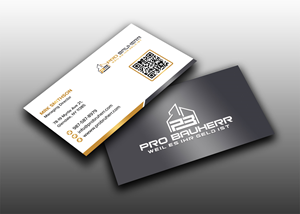 Business Card Design by sadikul islam for Pro Bauherr GmbH | Design: #30878845