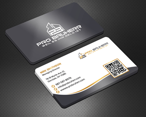 Visitenkarten-Design von sadikul islam für Pro Bauherr GmbH | Design: #30878856