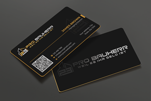 Business Card Design by Expert Bappy for Pro Bauherr GmbH | Design: #30870341