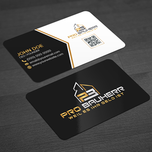 Business Card Design by WellDesign for Pro Bauherr GmbH | Design: #30870266