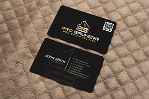 Business Card Design by Sun Moon Graphic Designer for Pro Bauherr GmbH | Design: #30874318