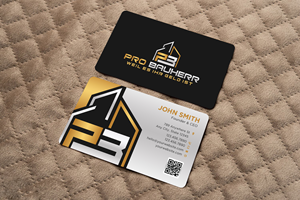 Business Card Design by Sun Moon Graphic Designer for Pro Bauherr GmbH | Design: #30874319