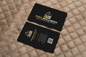 Business Card Design by Sun Moon Graphic Designer for Pro Bauherr GmbH | Design: #30874321