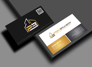 Business Card Design by Sun Moon Graphic Designer for Pro Bauherr GmbH | Design: #30874323