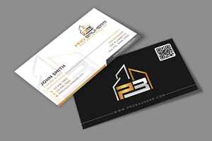 Business Card Design by Sun Moon Graphic Designer for Pro Bauherr GmbH | Design: #30874326