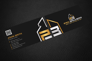 Business Card Design by Sun Moon Graphic Designer for Pro Bauherr GmbH | Design: #30874881