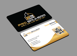 Visitenkarten-Design von DesignerShahadat für Pro Bauherr GmbH | Design: #30872748