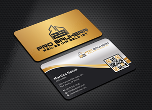 Visitenkarten-Design von DesignerShahadat für Pro Bauherr GmbH | Design: #30872804