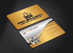 Visitenkarten-Design von DesignerShahadat für Pro Bauherr GmbH | Design: #30872806