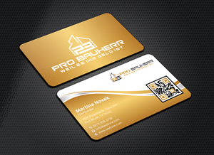 Visitenkarten-Design von DesignerShahadat für Pro Bauherr GmbH | Design: #30872817