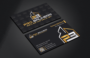 Visitenkarten-Design von DesignerShahadat für Pro Bauherr GmbH | Design: #30875638