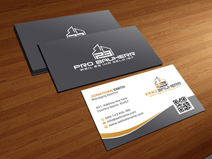 Diseño de Tarjeta de Presentación por Creations Box 2015 para Pro Bauherr GmbH | Diseño #30874487