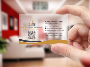 Business Card Design by Creations Box 2015 for Pro Bauherr GmbH | Design: #30874509