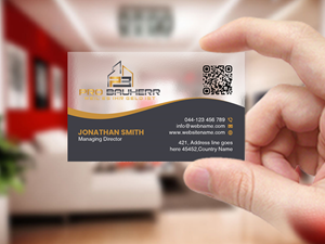 Business Card Design by Creations Box 2015 for Pro Bauherr GmbH | Design: #30874515