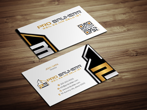 Business Card Design by Magic of Art for Pro Bauherr GmbH | Design: #30876025