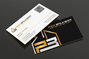 Business Card Design by DesignShout for Pro Bauherr GmbH | Design: #30870880