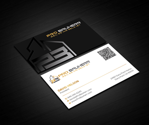 Business Card Design by DesignShout for Pro Bauherr GmbH | Design: #30870882