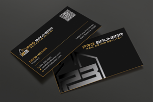 Business Card Design by DesignShout for Pro Bauherr GmbH | Design: #30870976
