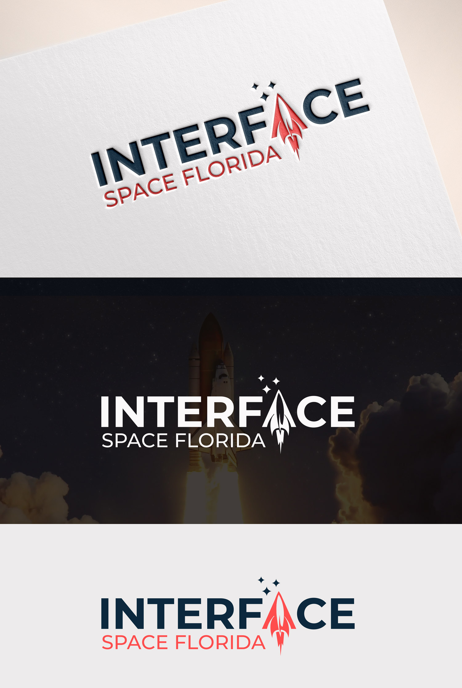 Logo Design by M Art & Design for Interface Space Coast | Design #30871786