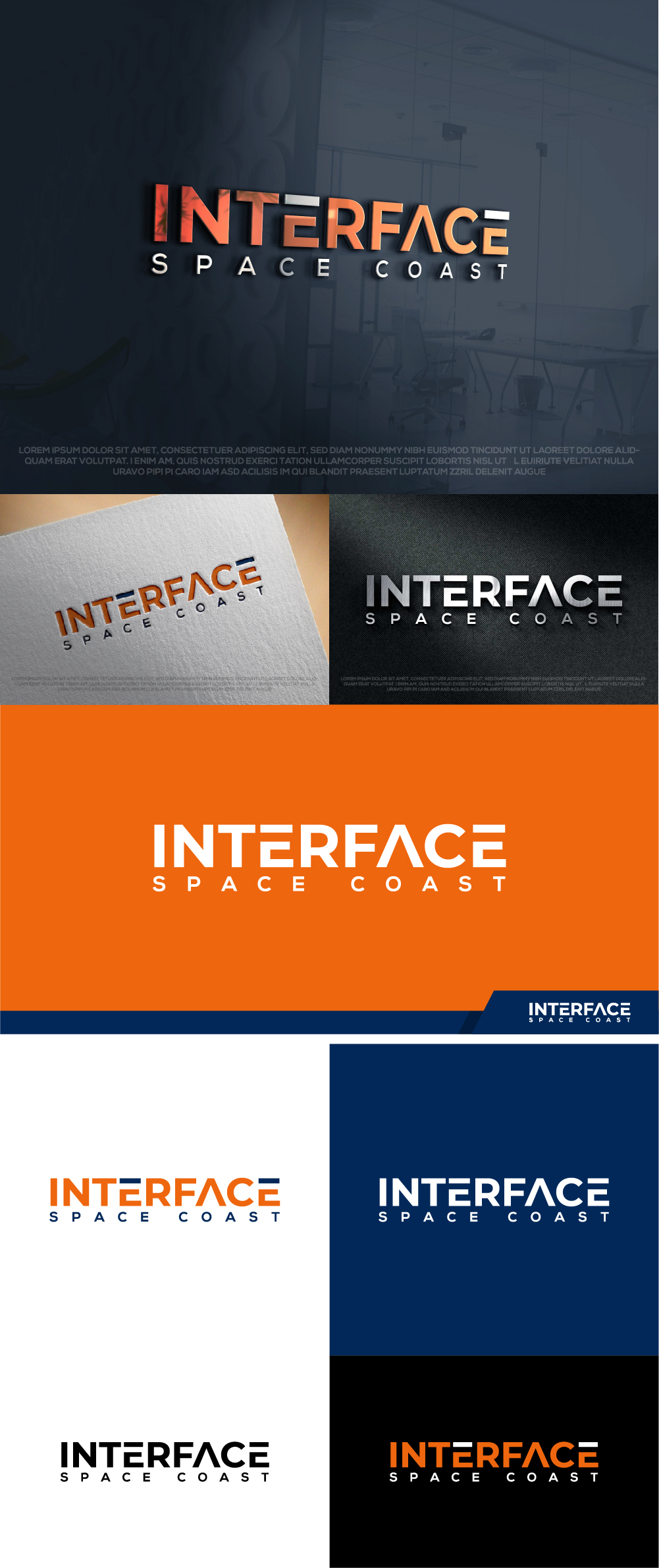 Logo Design by Ayub Zafar for Interface Space Coast | Design #30893985
