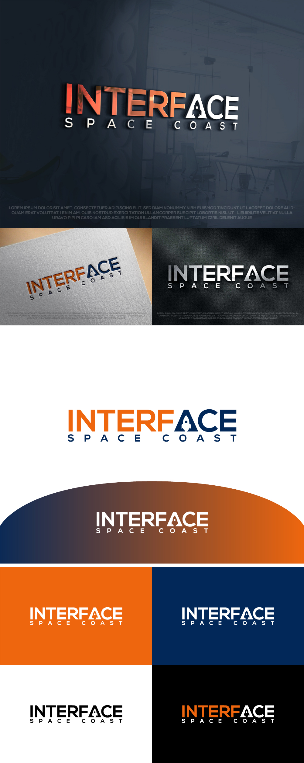 Logo Design by AlphabetZero.co.uk for Interface Space Coast | Design #30893993