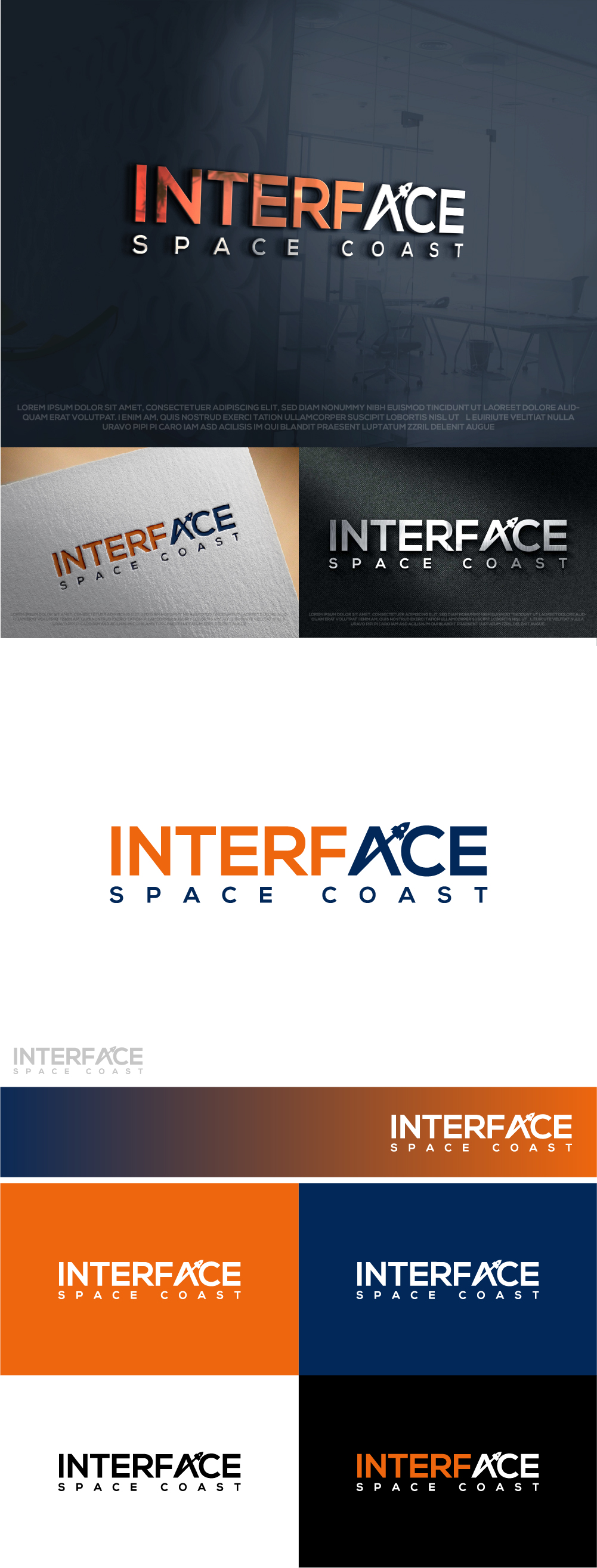 Logo Design by AlphabetZero.co.uk for Interface Space Coast | Design #30893994