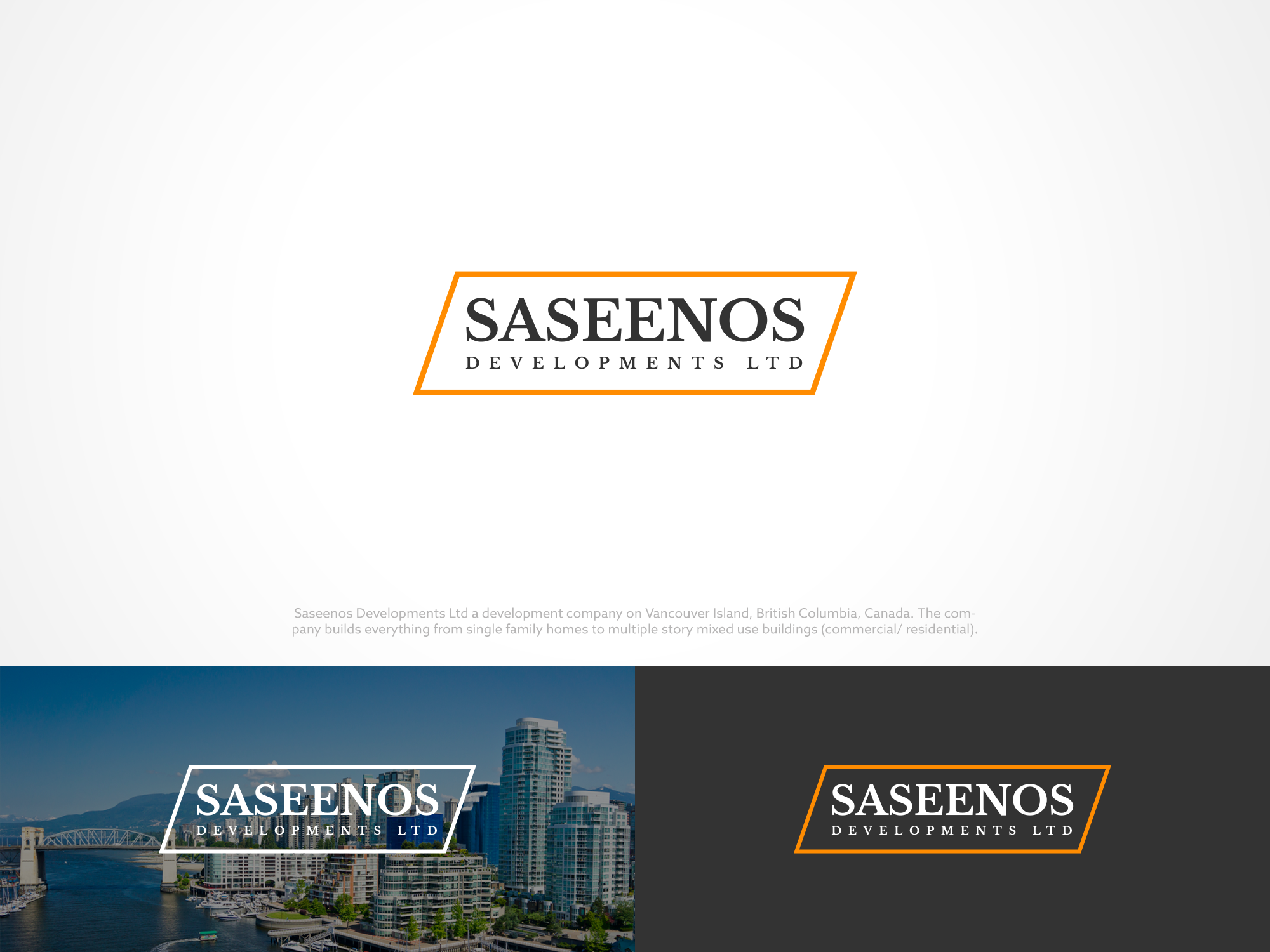 Logo Design by COLOUR CREATIVE for Saseenos Developments Ltd | Design #30907816