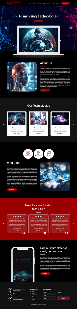 Design Wordpress par pb pour Netroworx | Design : #30885395