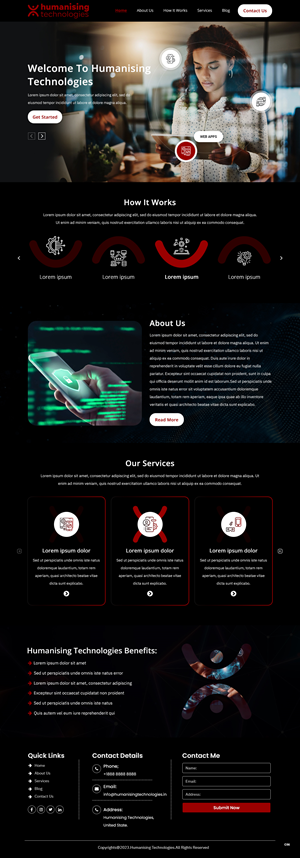 Design Wordpress par pb pour Netroworx | Design : #30929097