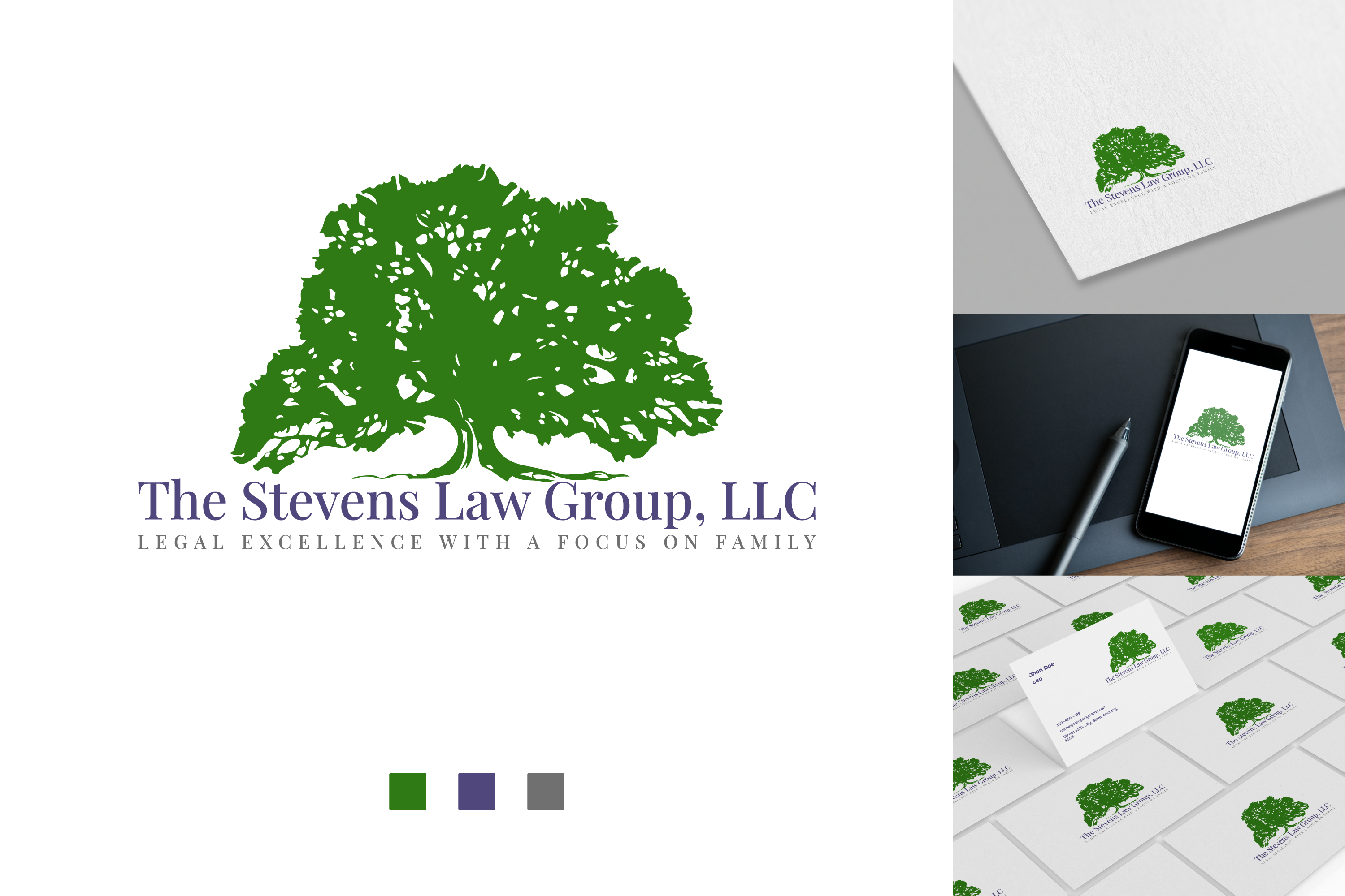 Logo Design by Ismail Hossain for The Stevens Law Group, LLC | Design #30880470