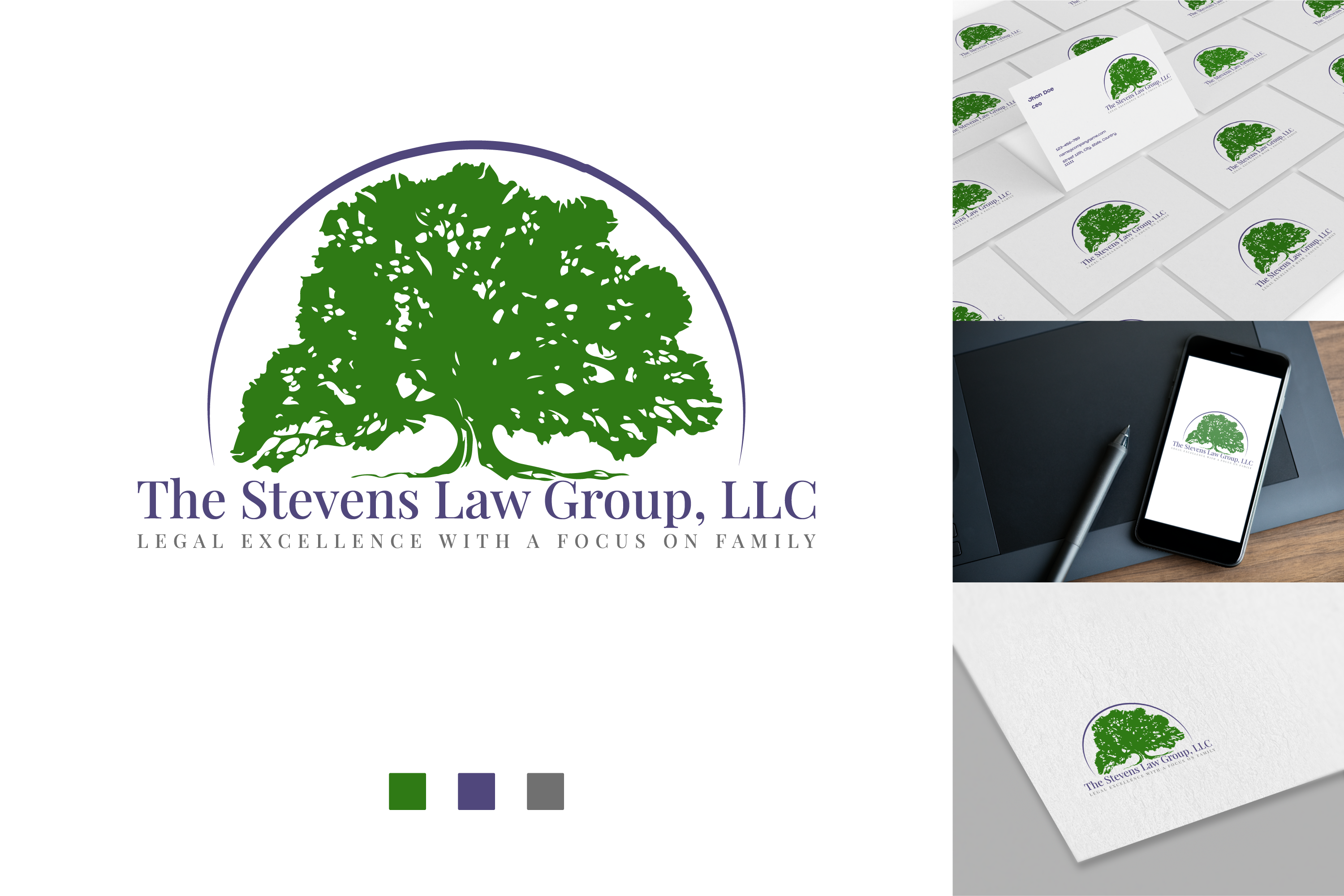 Logo Design by Ismail Hossain for The Stevens Law Group, LLC | Design #30880472