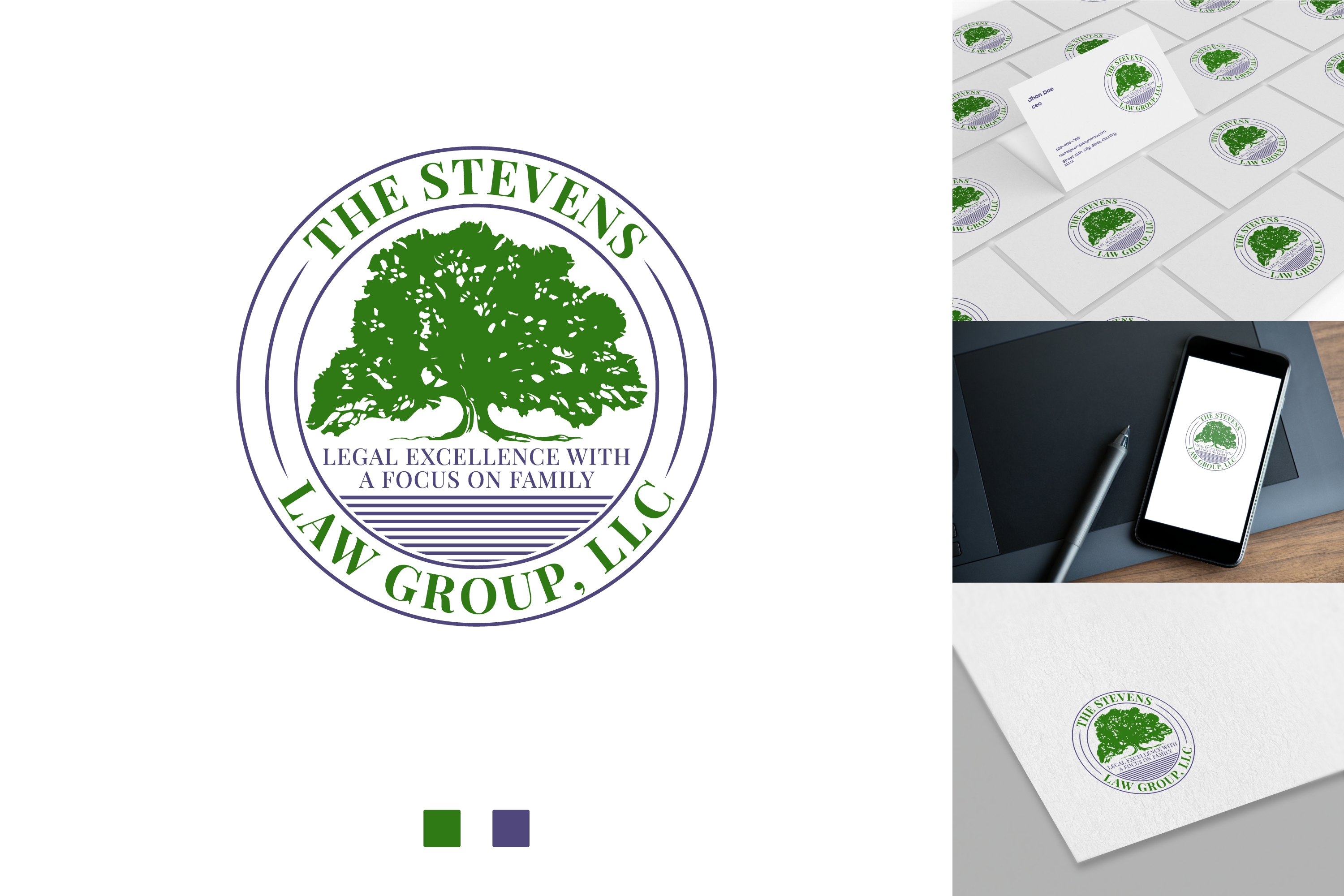 Logo-Design von Ismail Hossain für The Stevens Law Group, LLC | Design #30880473