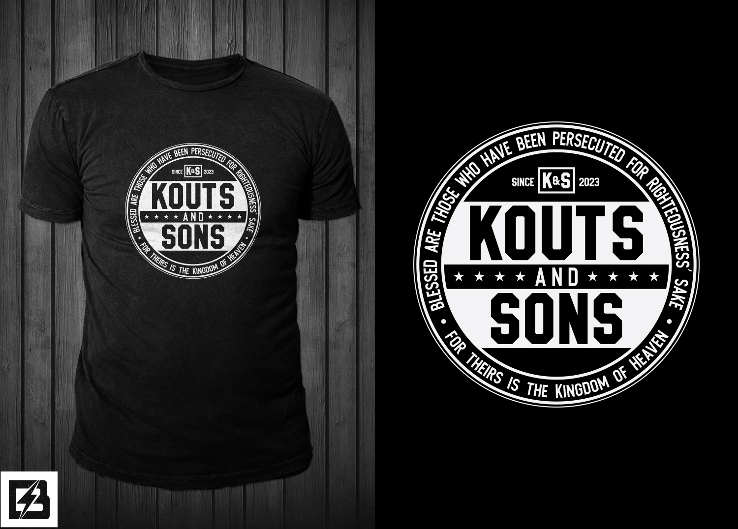 T-shirt Design by Barney Stinson for kouts and sons inc | Design #30884289