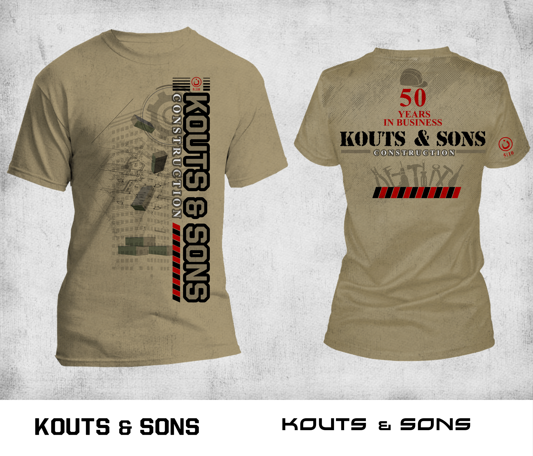 T-shirt Design by elveneclipse for kouts and sons inc | Design #30895985