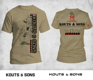 T-shirt Design by elveneclipse for kouts and sons inc | Design: #30895985