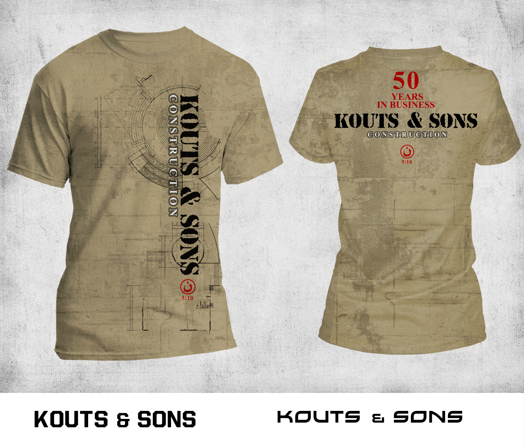 T-shirt Design by elveneclipse for kouts and sons inc | Design #30895986
