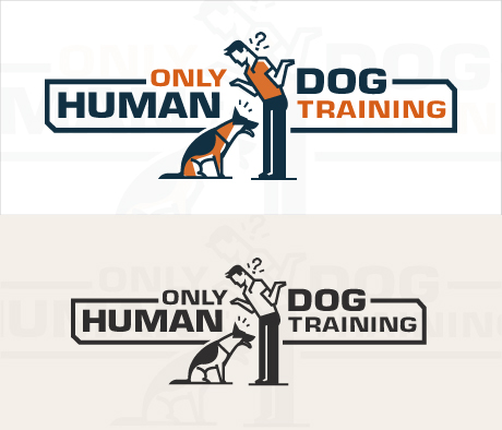 Logo Design by Suprakash 3 for Only Human Dog Training | Design #30881540